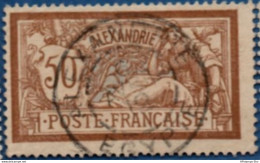 Alexandrie, 1902 50 C  Cancelled 1 Stamp 2104.1237 - Oblitérés