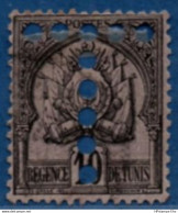 Tunesie 1888 10 C Postage Due Cancelled 1 Stamp 2104.1079 - Portomarken