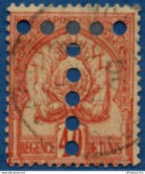 Tunesie 1888 40 C Postage Due Cancelled 1 Stamp 2104.1082 - Postage Due