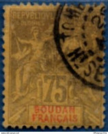 Soudan Française 1896 75 C Cancelled 1 Stamp 2104.1073 - Neufs