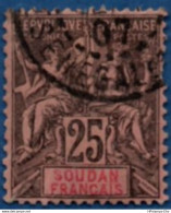 Soudan Française 1896 25 C Cancelled 1 Stamp 2104.1071 - Neufs