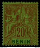 France Colonies Timbre Taxe 1 Fr Marron Dentelée 1878 Cancelled 1 Val. 2104.0511 Postage Due Chestnut Perf - Strafportzegels