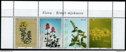 Kosovo 2008 Medicinal Herbs 4-strip Issue MNH 2104.0537 - Plantas Medicinales