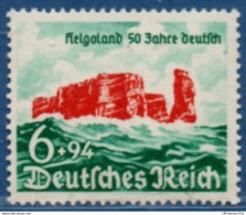 Germany 1940 Helgoland 1 Value MNH 2103.0525 Rock In The Sea - Isole