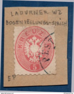 Pest Hungary, Austria Cancel On 1864 5 Kr 2102.2052 Stamp With Ladurne Watermark Österreich - ...-1867 Préphilatélie