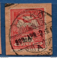 Mako Hungary 1910 Full Cancel On 10 Fil Turul 2102.2011 - Postmark Collection