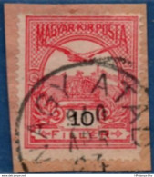 Nagy Atad Hungary 1910 Full Cancel On 10 Fil Turul 2102.2009 Nagyatad - Postmark Collection