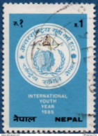 Nepal 1985  International Year Of Childhood 1 Value Used 2102.1319 Crest - Autres & Non Classés