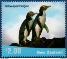 Penguins 2001 New Zealand $ 2.00 1 Value MNH Yellow Eyed Penguin, 2102.1308 Pinguin - Pingouins & Manchots