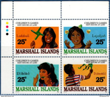 Marshall Islands 2004 Children Playing 4-block MNH - Autres & Non Classés