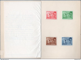 Ghana, Official FFolder With Independance Stamps, 2101.2803 - Ghana (1957-...)