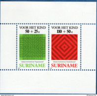 Suriname 1987 Child Wellfare Block MNH 2108.2279 Wicker-work - Autres & Non Classés