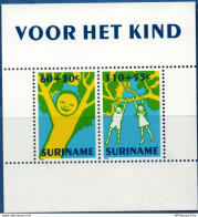 Suriname 1992 Child Wellfare Block MNH 2108.2262 - Autres & Non Classés