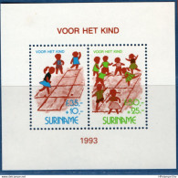 Suriname 1993 Children's Games Child Wellfare Block MNH 2108.2260 - Autres & Non Classés