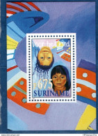 Suriname 1997 Child Wellfare Block MNH 2108.2255 - Autres & Non Classés