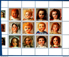 Suriname 2003 Children's Dolls 12 Values MNH - Dolls