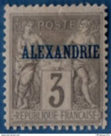 Alexandrie, 1899 3 C  Unused 1 Stamp 2104.1256 Alexandria Egypte - Neufs