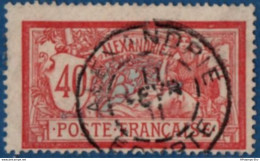 Alexandrie, 1902 40c Canceled 2104.1275 Alexandria Egypte - Oblitérés