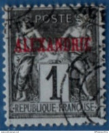 Alexandrie, 1899 1 C  Canceled 1 Stamp 2104.1260 Alexandria Egypte - Gebruikt