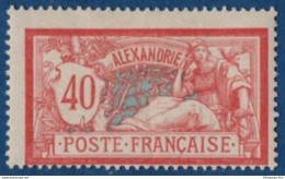 Alexandrie, 1902 40c MH 2104.1269 Alexandria Egypte - Ungebraucht