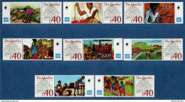 Gambia 2008, Micro Credit Issue 8 Values MNH 2108.0714 - Usines & Industries