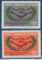 Turkey 1965 Cept Europa 2 Values MNH 65-06 - 1965