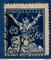 2106.1927 Czechoslovakia 1920 60 H Perfin R.B. - Used Stamps