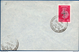 Antarctic Argentina 1959 Base Decepcion Postmark 2106.1208 South Shetland Islands - Otros & Sin Clasificación