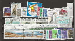 1997 MNH St Pierre Et Miquelon Year Collection Postfris** - Années Complètes