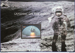 USA 2000 Landing On The Moon Block Issue MNH Moon Landing - Nordamerika