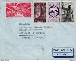 Afrique Equatorial Française 1948 Combined Franking 2111.2141 - Sonstige (Luft)