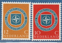 Netherlands 1959 NATO 2 Values MNH 2110.2606 - OTAN
