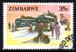 Zimbabwe - 1990 35c Buses (o) # SG 781 , Mi 431 - Bussen