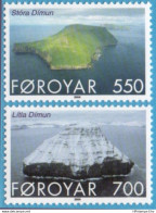 Faeroër Small Islands 04-02 MNH Faroe Islands, Foeroyar, Stora Dinum & Litla Dinum - Inseln