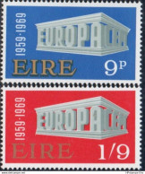 Eire 1969 Cept 2210.0115, 2 Values MNH - 1968