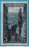 Luxemburg 1933 Echternach View On, Perf 12½, 1 Value MH - 1926-39 Charlotte Di Profilo Destro