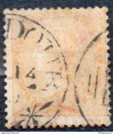 British India 1865 Victoria 2 A Yellow Cancelled 2301.0802 Elephant Head - 1858-79 Compagnia Delle Indie E Regno Della Regina