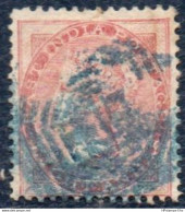 British India Victoria 1865 8 A Carmin Cancelled 2301.0805 WM Elephant Head Tight White Paper - 1858-79 Kronenkolonie