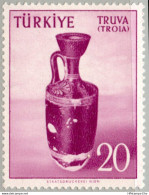 Turkey 1956 Vase From Troje MNH 56-17-b Schlieman Excavation - Mitología