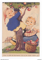 Illustrateur Béatrice Mallet Humour Enfants Vive Le Cidre En Normandie Récolte Des Pommes Les Provinces Françaises - Mallet, B.