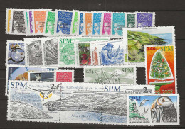 2002 MNH St Pierre Et Miquelon Year Collection Postfris** - Volledig Jaar