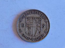 Ile Maurice Maurituis One Rupee 1951 - Mauricio