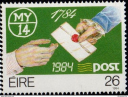 Eire 1984 Irish Post 200 Year 1 Value MNH 2209.2687 Hands Exchanging Letter - Poste