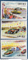 Aruba 2005 Car Races 3 Values MNH 2008.1967 - Otros (Tierra)