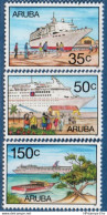 Aruba 1997 Tourism By Cruise-ships 3 Values 2208.1919 - Hostelería - Horesca