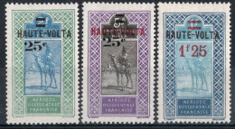 HAUTE-VOLTA Timbres-poste N°33*,34* & 36* Neufs Charnières TB Cote : 3.50€ - Unused Stamps