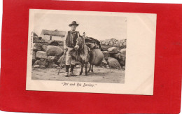 IRLANDE ?----PAT AND HIS DONKEY---voir 2 Scans - Andere & Zonder Classificatie