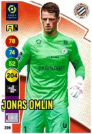 209 Jonas Omlin - Montpellier HSC - Panini Adrenalyn XL LIGUE 1 - 2021-2022 Carte Football - Trading Cards