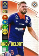 219 Andy Delort - Montpellier HSC - Panini Adrenalyn XL LIGUE 1 - 2021-2022 Carte Football - Trading Cards