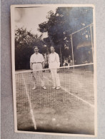 Carte Photo 2 Joueurs De Tennis - Tenis